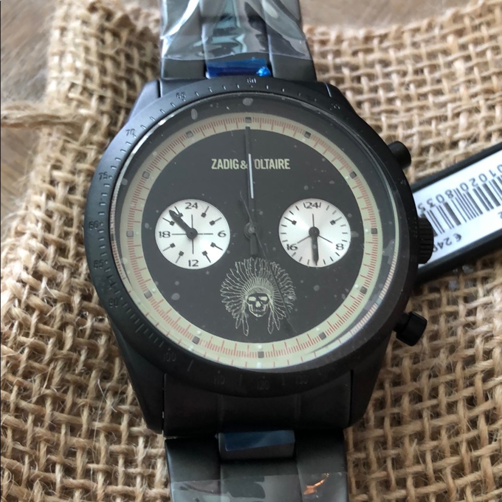 Fashion Watch SS Black PVD Indian Chef
